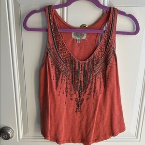 Ecote Rust Graphic Tank Top